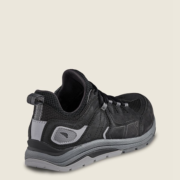 Red Wing Mens Work Shoes - Cooltech™ Athletics - Safety Toe - Black/Grey - WXV482071